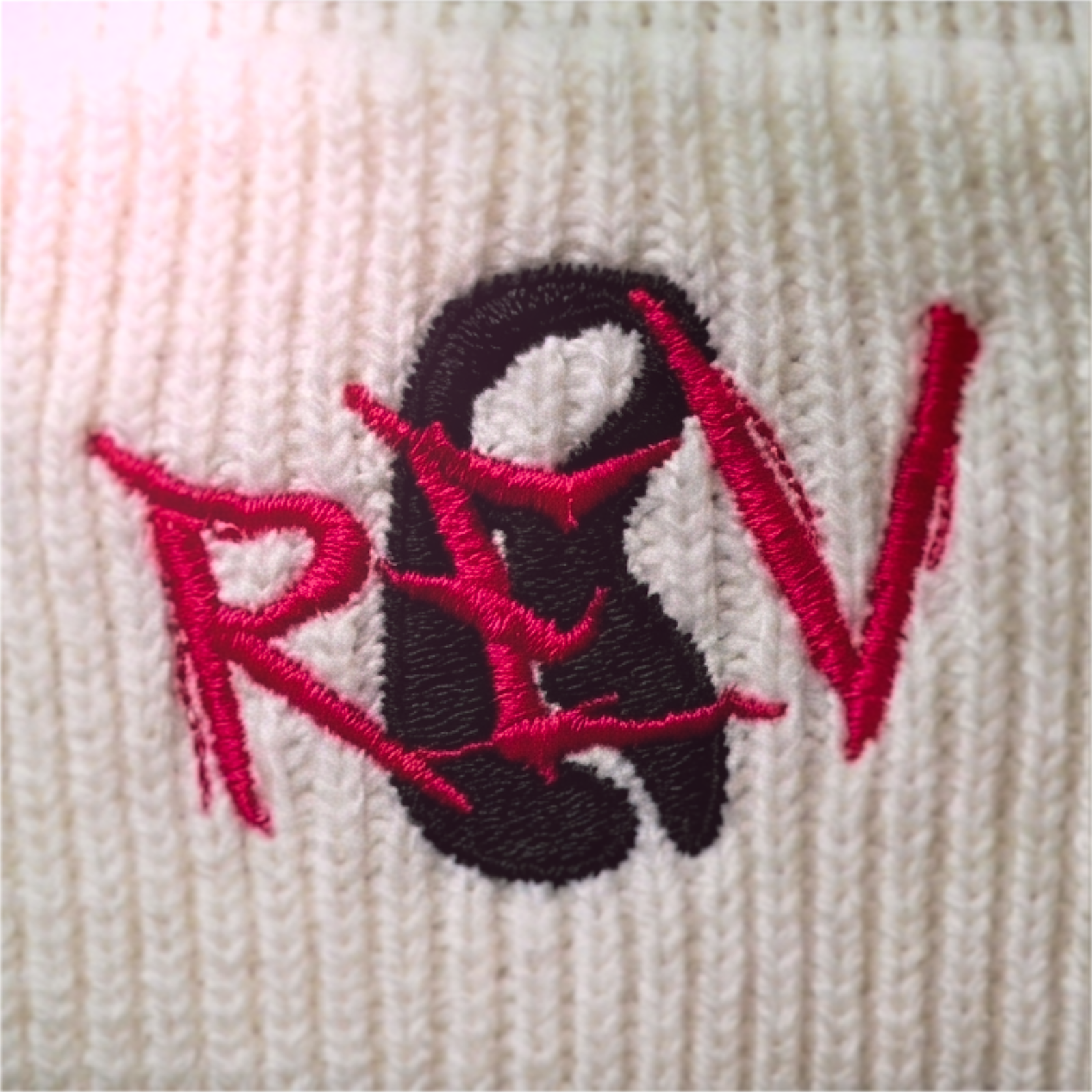 WHITE WOOL HAT